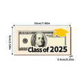 Wooden 2025 Graduation Money Holder