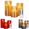 Remote-Controlled Flameless Led Candles With Flame