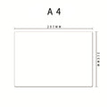 A4 Refrigerator Chalkboard Sticker