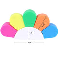 Sunshine 5 In 1 Highlighter Set Book Markers
