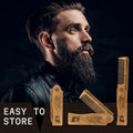 Men's Folding Wooden Comb