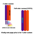 Custom Silicone Slap Bracelet Soft Wristband Wrist Snap Band