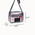 PVC Cosmetic Bag Messenger Bag