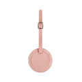 Round Shaped Pu Leather Luggage Tag