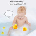 Cute Yellow Ducks – Squeaky Bath Toys for Kids