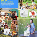 Foldable Portable Water Container With Faucet