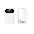 10000mAh Portable Charger with Built in Cable