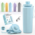 Collapsible Silicone Sports Water Bottle