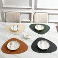 Triangle-Shaped Leather Desk Mat
