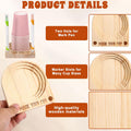 Wooden Party Cups Holders Organizer