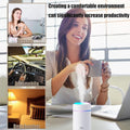 Portable Mini Humidifier with Color LED Night Light