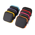 Zipper EVA Square Earphone Storage Case Cable Organizer