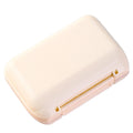 Moisture Resistant Portable Pill Box