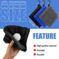 Golf Ball Towel With Carabiner