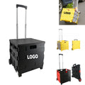 Foldable Plastic Portable Shopping Cart