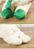 Dog Squeak Stuffed Toy Lamb Sheep Machine Washable