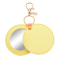 Round Double Sided Makeup Mirror With Keychain