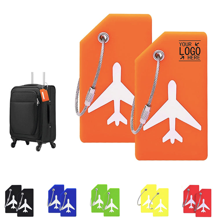 Silicone Luggage Tag With Name Id Card