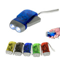 2 LED Hand Crank Emergency Flashlights