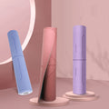 TPE Yoga Mat with Alignment Lines, Strap, and Mesh Bag