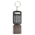 8-Digit Pocket Clamshell Electronic Calculator W/ KeyChain
