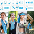 Full Color Custom Sports Microfiber Cooling Towel