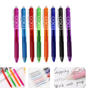 Retractable Heat Erasable Gel Pen
