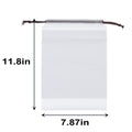 Frosted Clear Drawstring Pouch