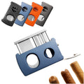 3-in-1 Cigar Holder Stainless Steel Blade