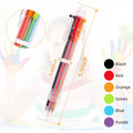 6 In 1 Multicolor Ballpoint Pen