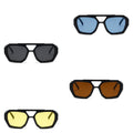 Square Aviator Sunglasses