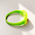 Abs Transparent Shell Silicone Luminous Bracelet