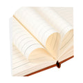Leather Notebook With Magnetic Buckle Closure