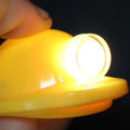 Safety Helmet Shape Keychain With Led