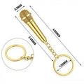 Custom Mini Microphone Music Keychain with Secret Storage