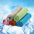 Microfiber Cooling Towel in Water Bottle