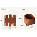 Leather Foldable Pencil Pen Holder