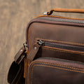 Leather Messenger Bag