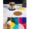 Round Absorbent Felt Cup Coaster