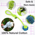 Cotton Dog Rope Ball Chew Toys