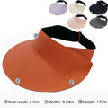 Seamless UV Protection Wide Brim Visor