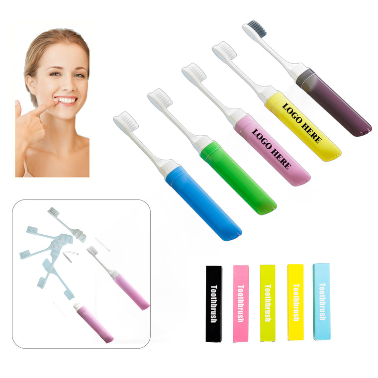 Travel Folding Soft Bristles Toothbrush