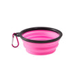 Collapsible Silicone Pet Bowl For Travel Use(L)