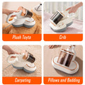 Compact Dual Cup Handheld Mite Vacuum Cleaner