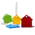 House-Shaped PVC Keychain