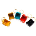 Alloy Excavator Bucket Keychain/ Bulldozer Bucket Pendant