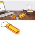 Keychain Pill Box