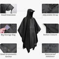 3-in-1 Unisex Rain Poncho