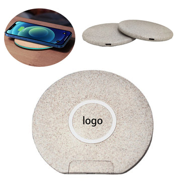Beige Round Fast Charging