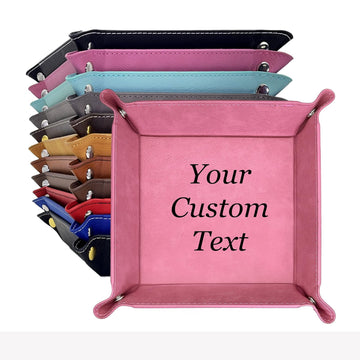 Customized Leather Valet Tray